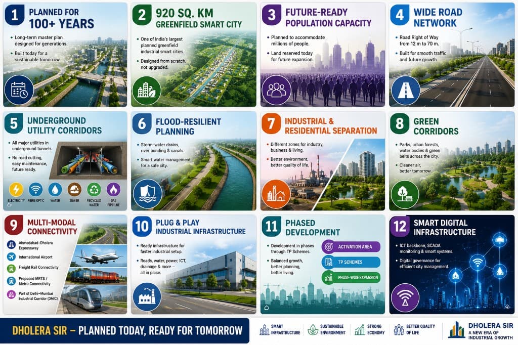 12 Key Features of Dholera SIR